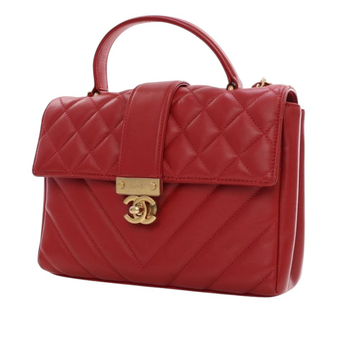 Chanel Small Mixed Quilt Cuir de veau In The City sac à anse supérieure
