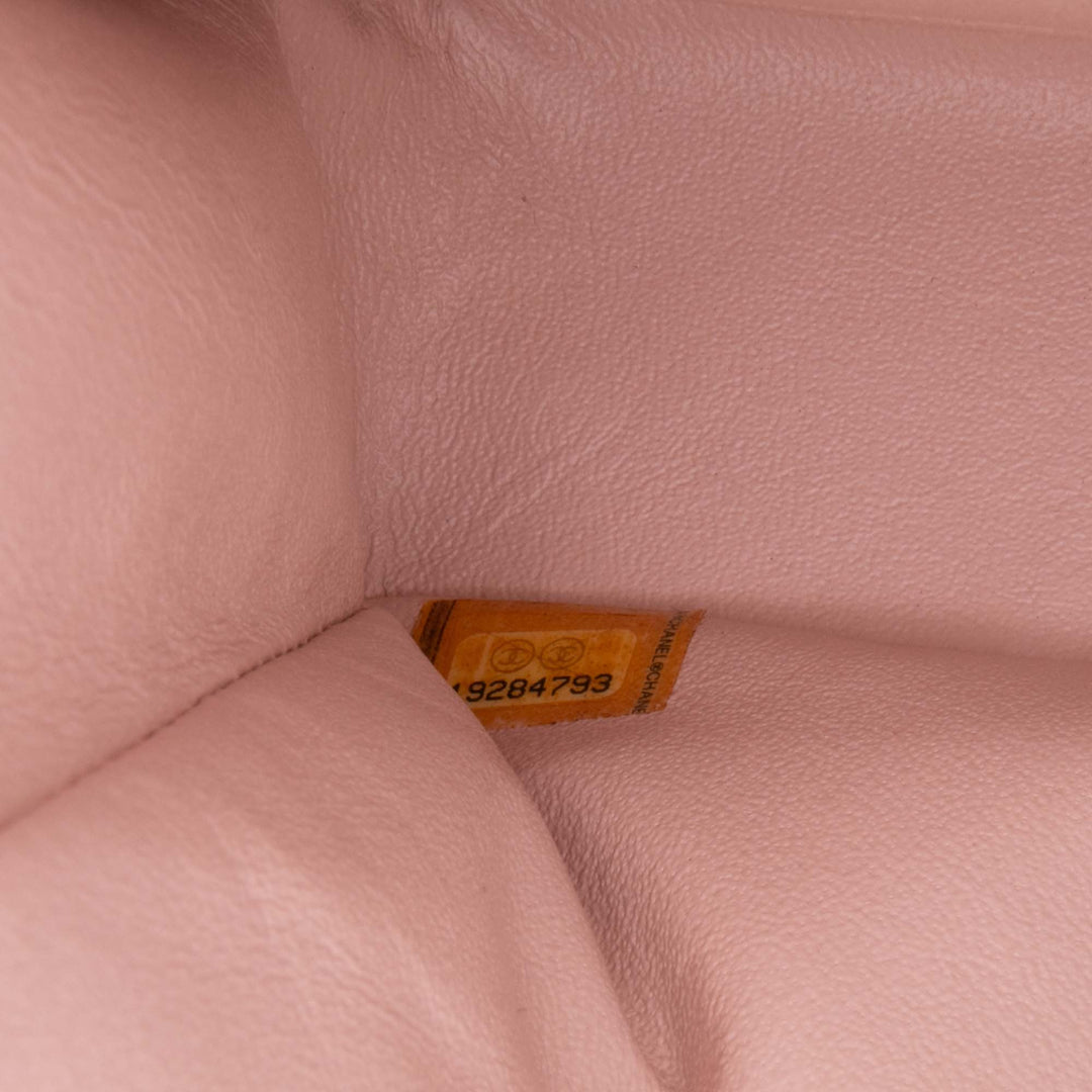 Medium Classic Caviar Double Flap Pink - Gaby Paris