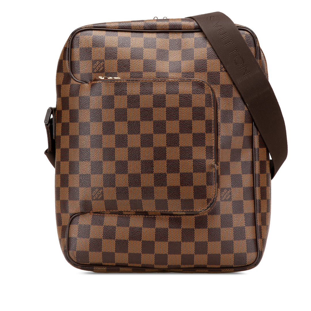 Olav MM Damier Ébène Marron