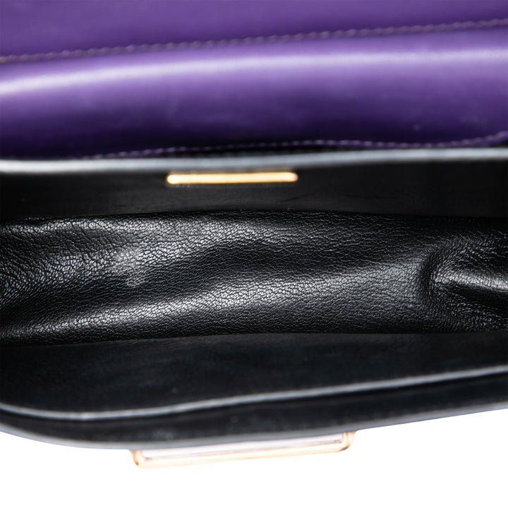 Prada Saffiano à finitions City Veau Cahier Sac porté croisé