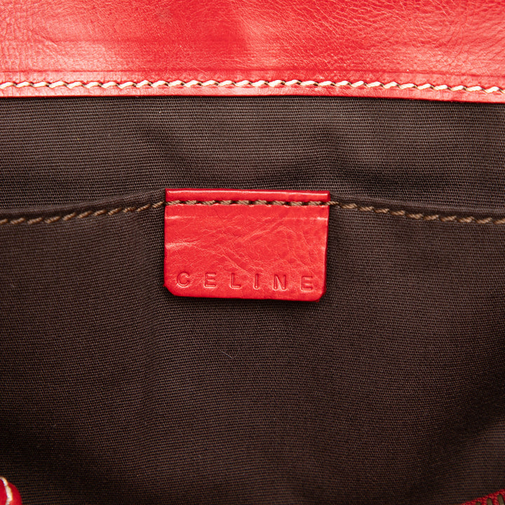 Celine Sac à main Biker Boogie Rouge – vue 5 – GABY PARIS