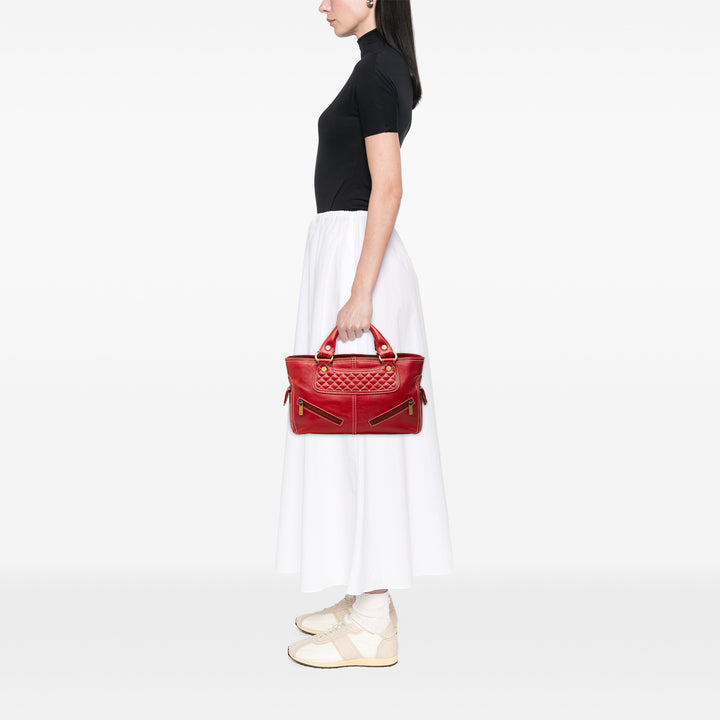 Celine Sac à main Biker Boogie Rouge – vue 6 – GABY PARIS