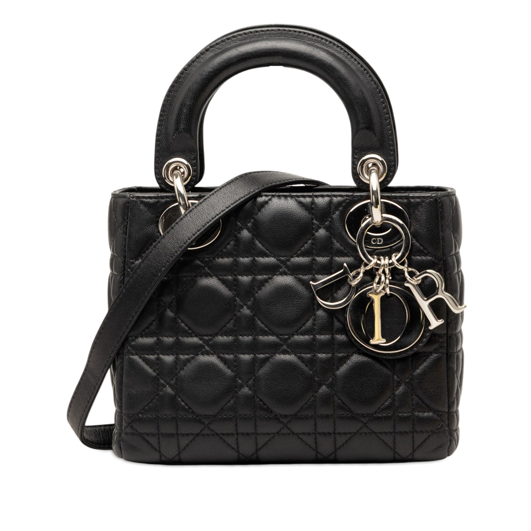 Dior Mini Cuir d’agneau Cannage Lady Dior