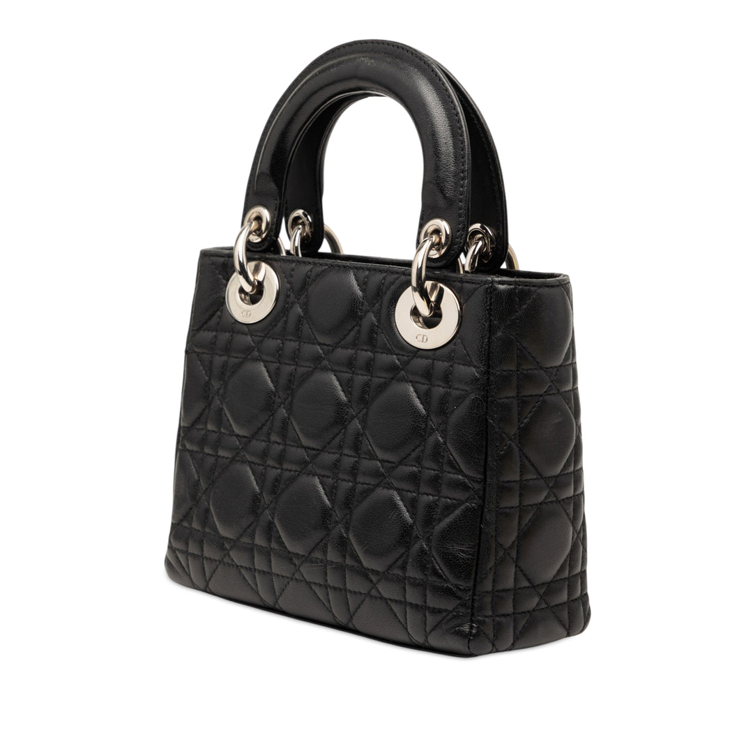 Dior Mini Cuir d’agneau Cannage Lady Dior