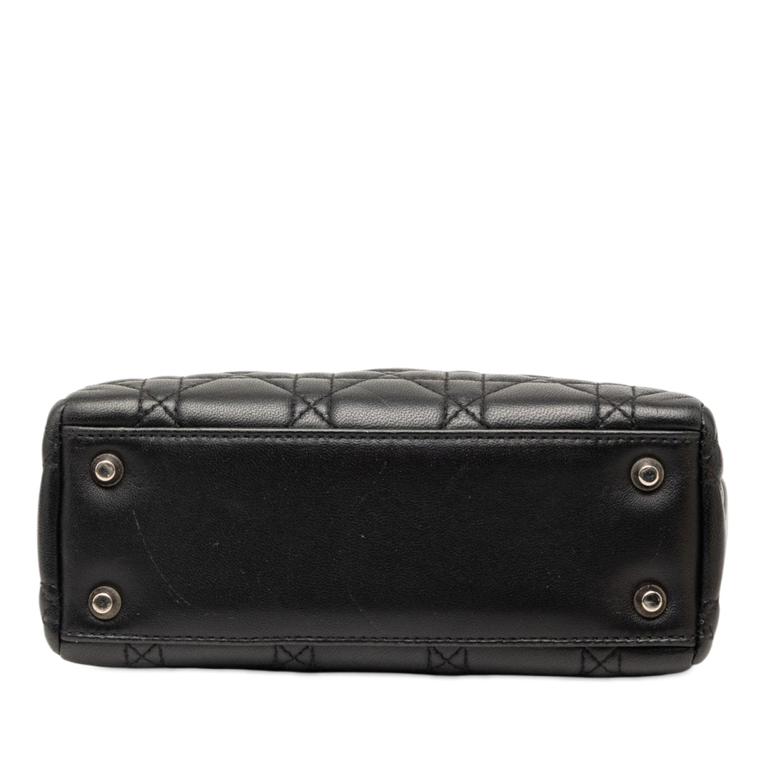 Dior Mini Cuir d’agneau Cannage Lady Dior