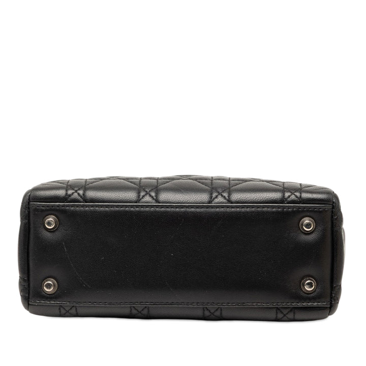 Dior Mini Cuir d’agneau Cannage Lady Dior