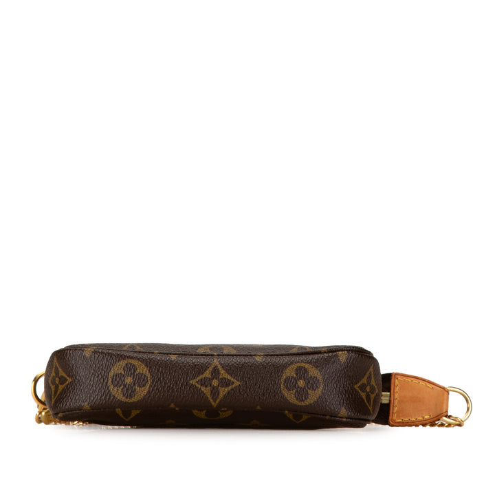 Monogram Mini Pochette Accessoires Brown - Gaby Paris