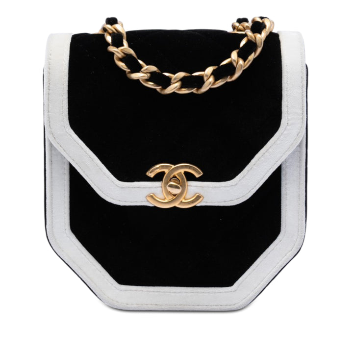 Chanel Mini Matelassé Velours Place Vendome Simple rabat