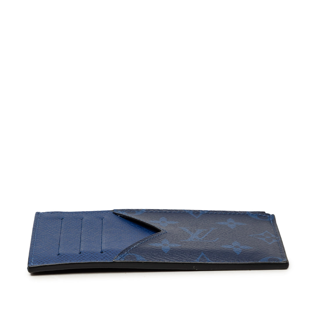 Louis Vuitton Monogram Taigarama Coin Card Holder