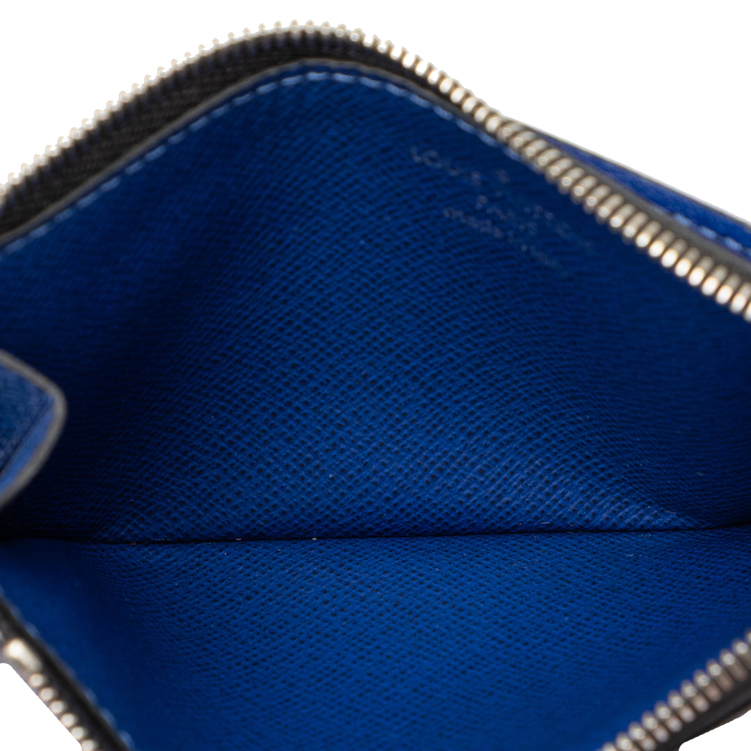 Louis Vuitton Monogram Taigarama Coin Card Holder
