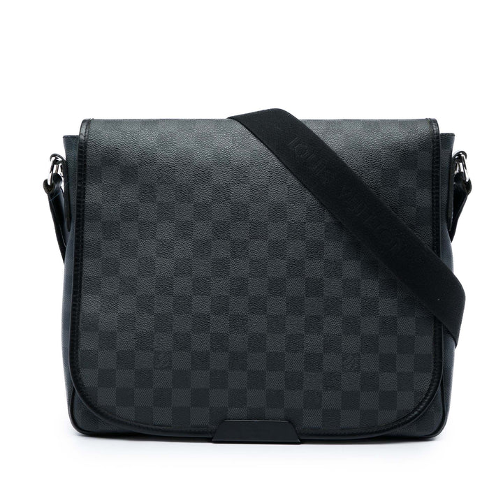 Renzo Damier Graphite Noir