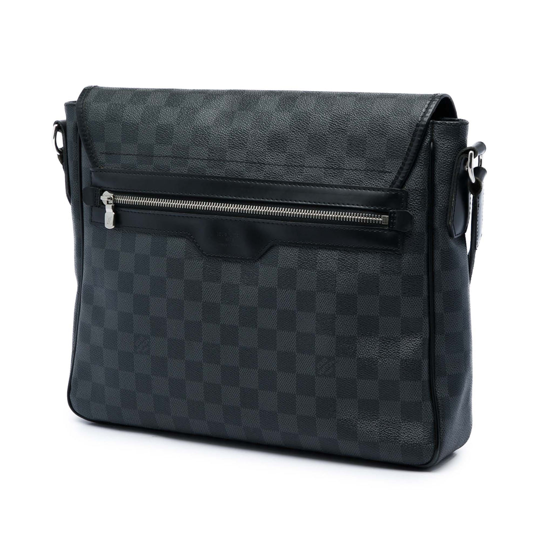 Renzo Damier Graphite Noir