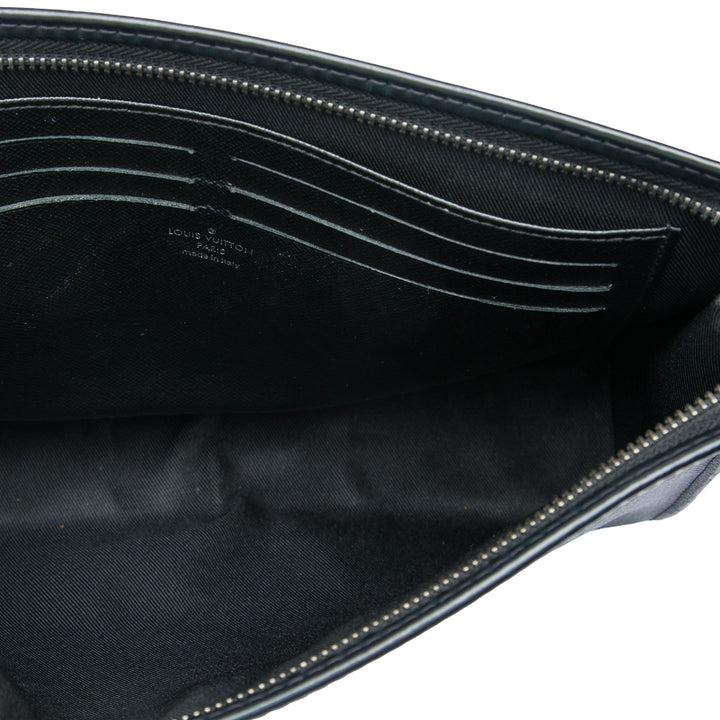 Louis Vuitton Pochette Voyage MM Monogram Eclipse Noir