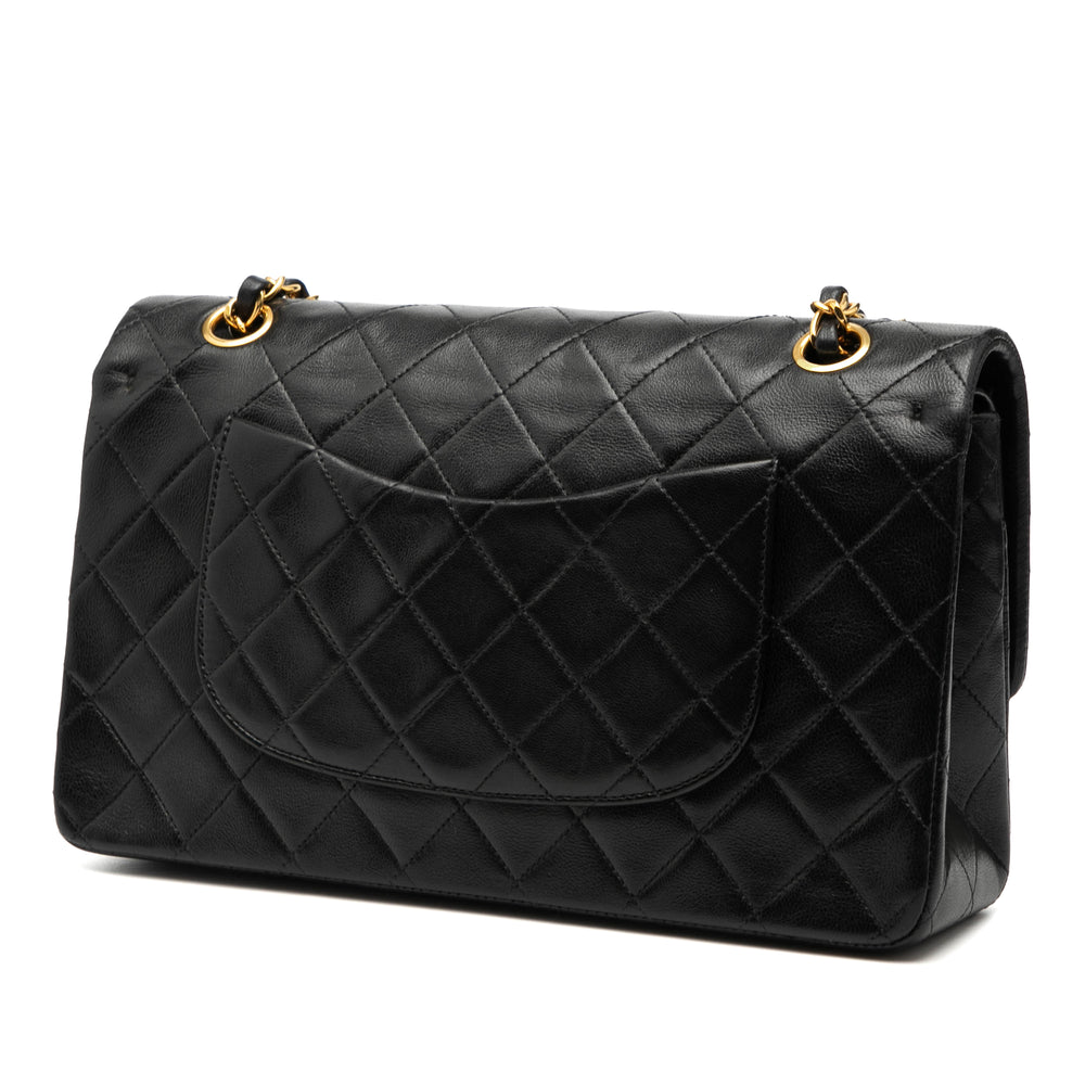 Chanel Medium Classic Cuir d’agneau Double rabat – GABY PARIS Authentique
