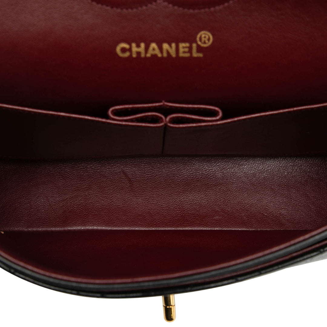 Chanel Medium Classic Cuir d’agneau Double rabat – GABY PARIS Authentique