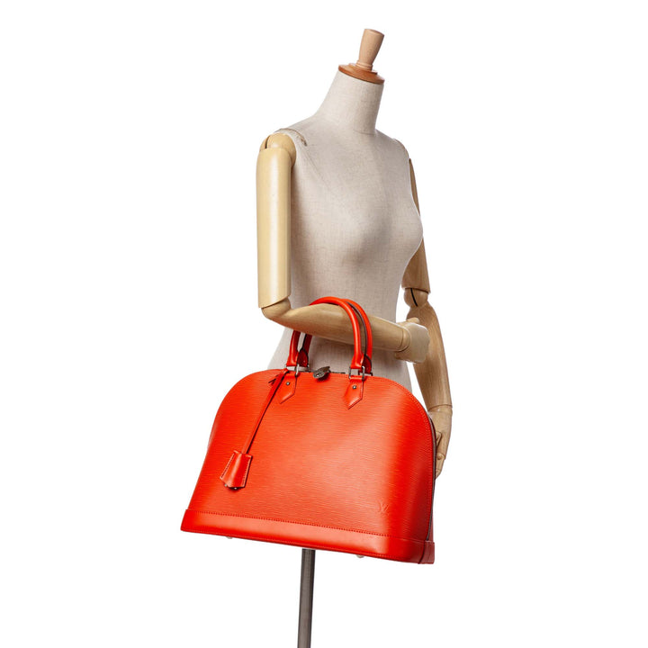 Louis Vuitton Epi Alma GM Orange