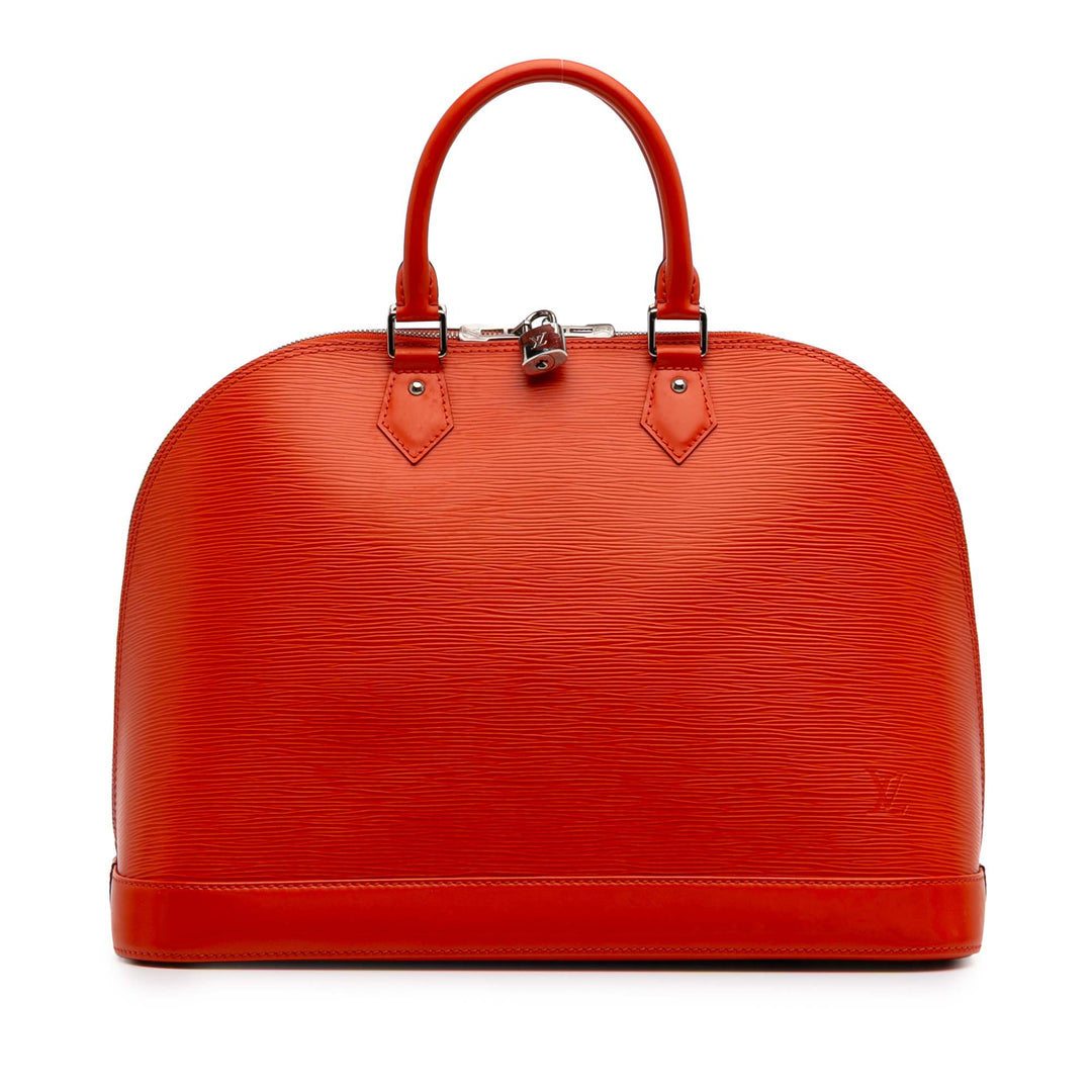 Louis Vuitton Epi Alma GM Orange