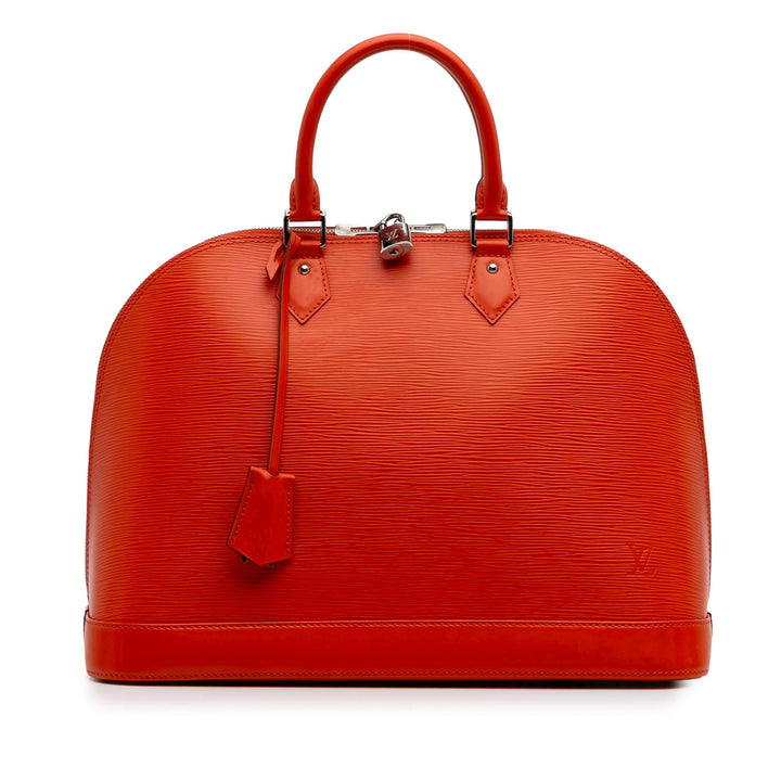 Louis Vuitton Epi Alma GM Orange