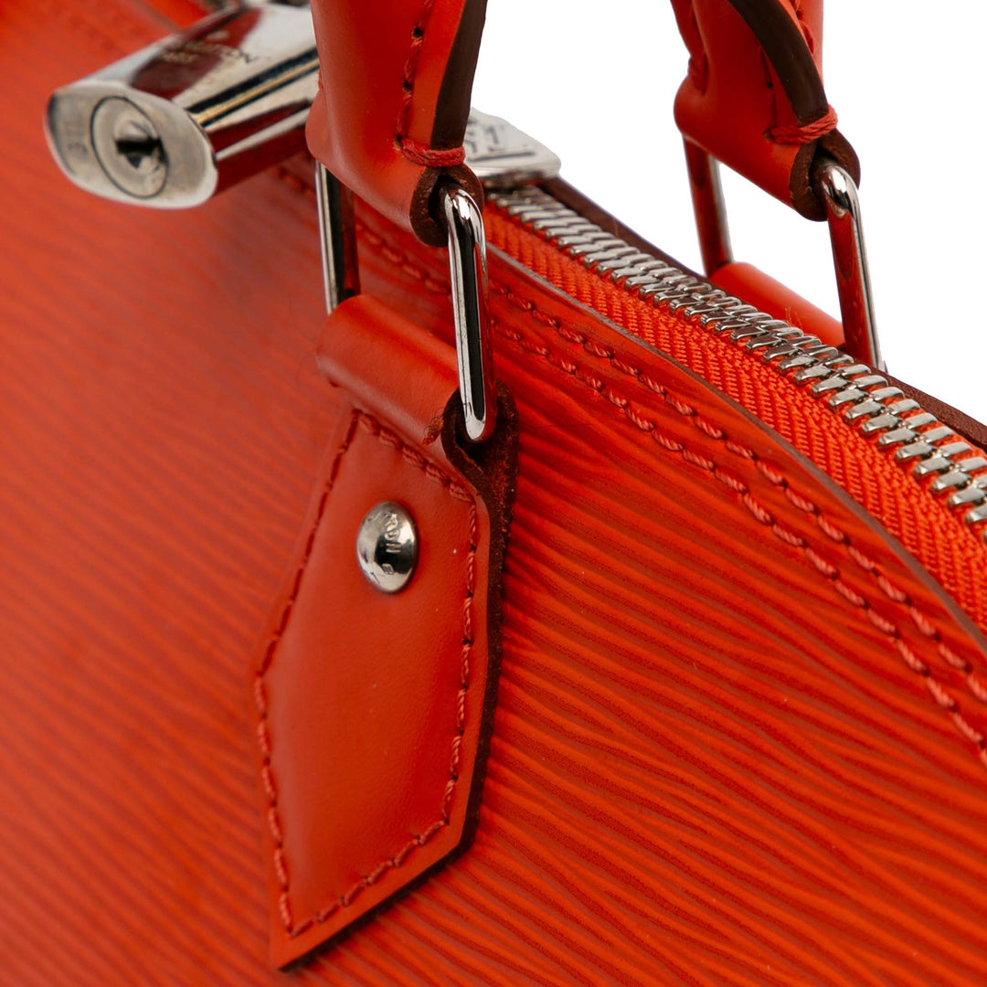 Louis Vuitton Epi Alma GM Orange