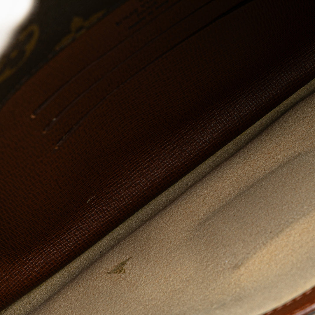 Monogram Sofia Coppola Slim Clutch Brown - Gaby Paris
