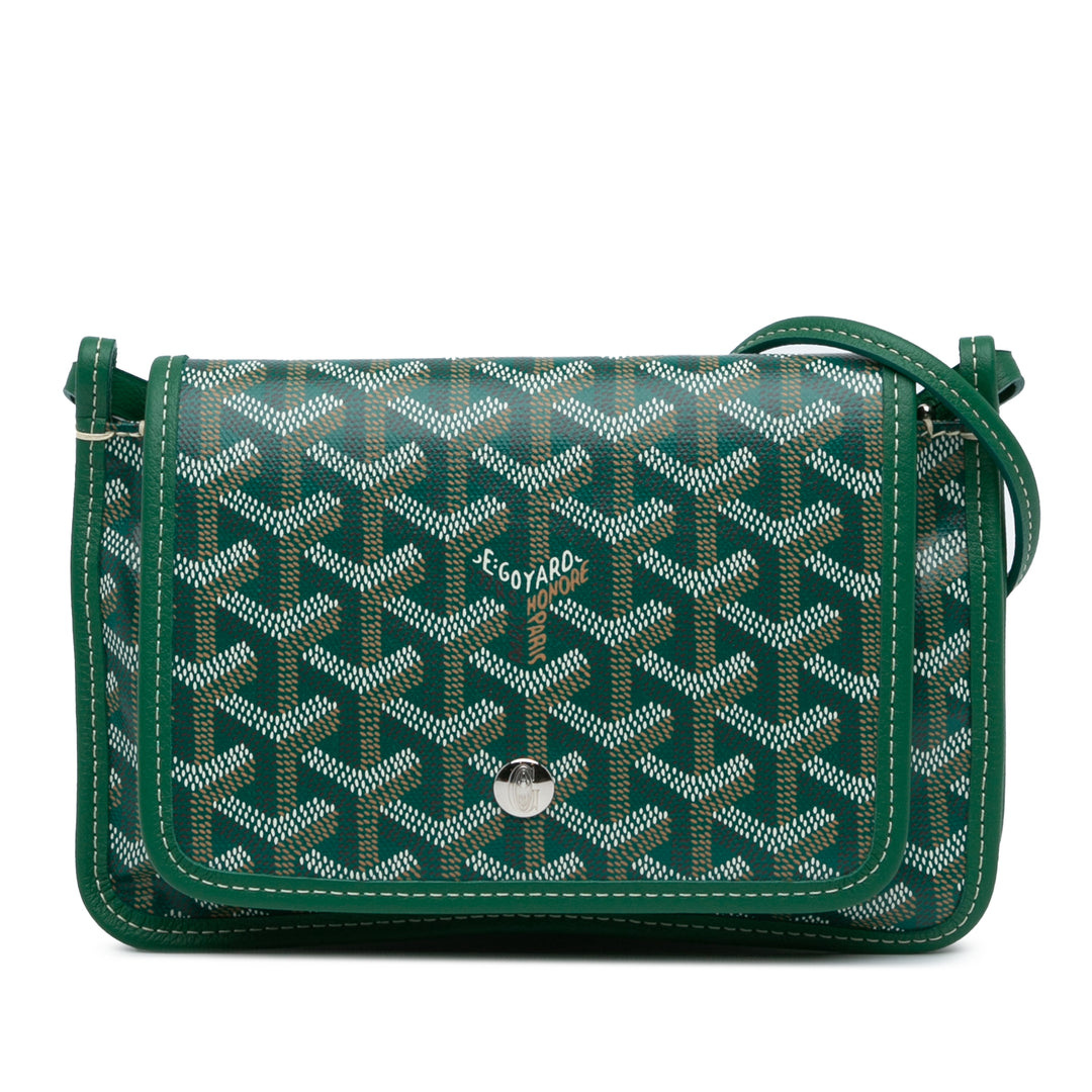 Goyardine Plumet Pocket Wallet Green - Gaby Paris