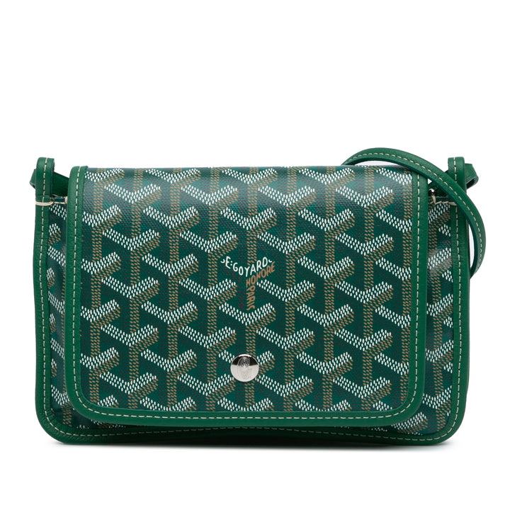 Goyardine Plumet Pocket Wallet Green - Gaby Paris