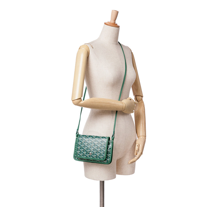 Goyardine Plumet Pocket Wallet Green - Gaby Paris