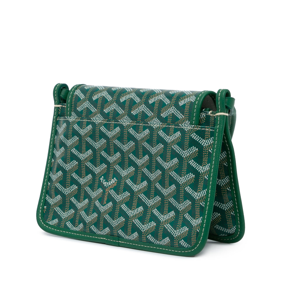 Goyardine Plumet Pocket Wallet Green - Gaby Paris
