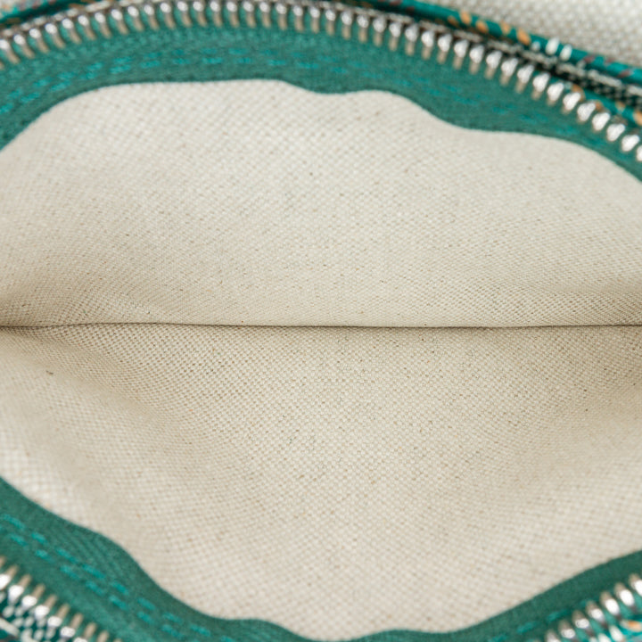 Goyardine Plumet Pocket Wallet Green - Gaby Paris