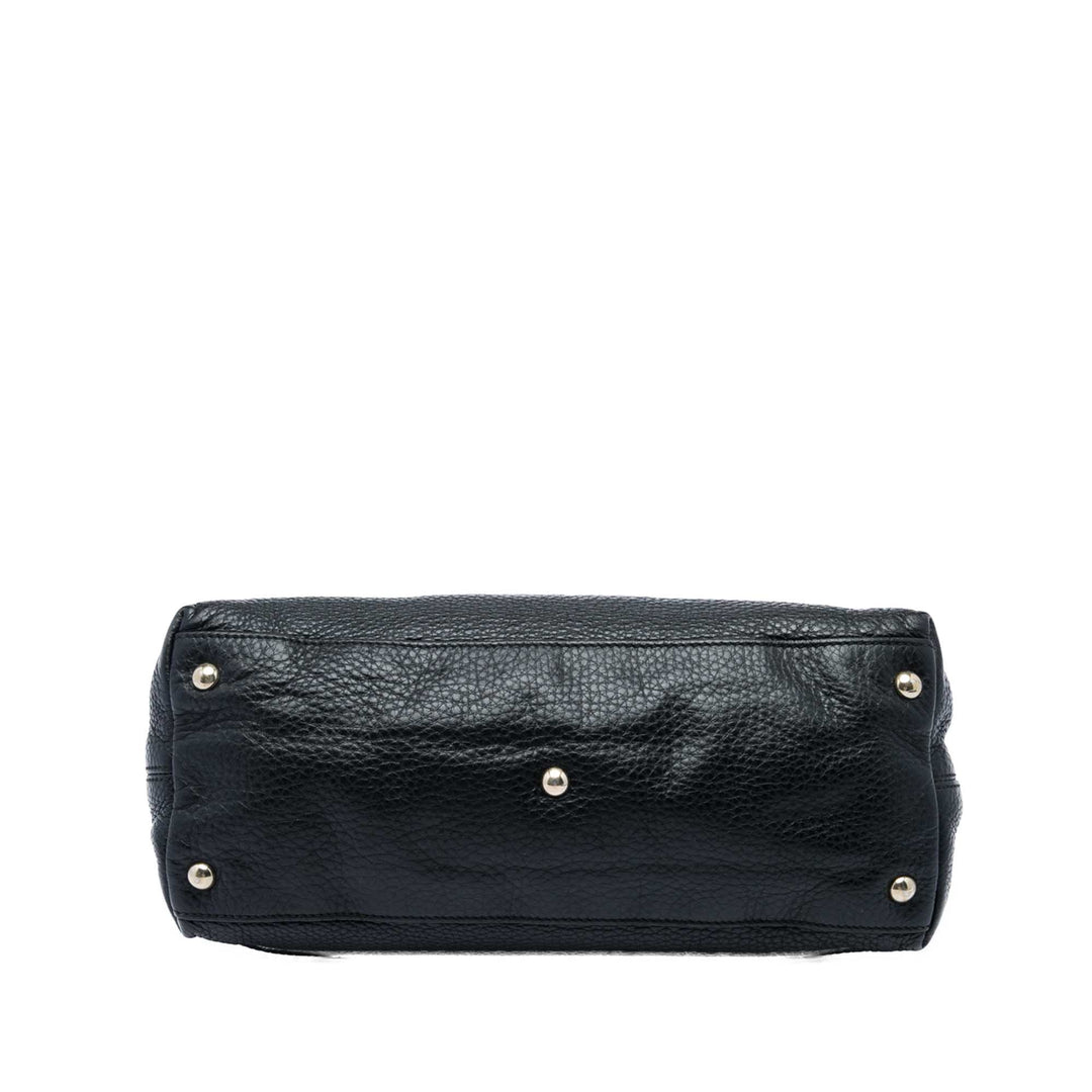 Gucci Sac à main Soho Working Petit Cuir de veau Noir – vue 3 – GABY PARIS