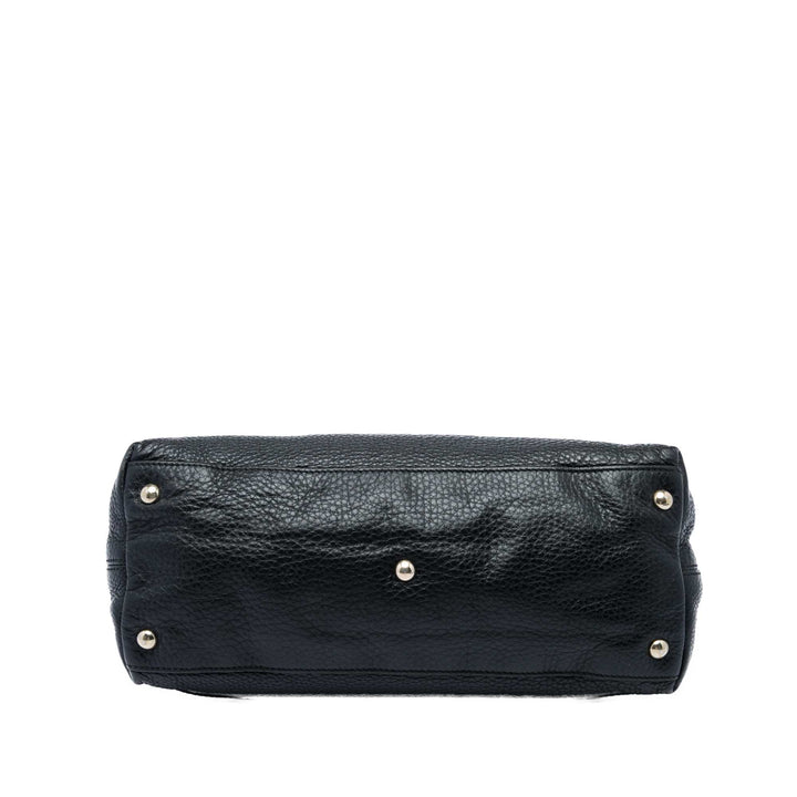 Gucci Sac à main Soho Working Petit Cuir de veau Noir – vue 3 – GABY PARIS