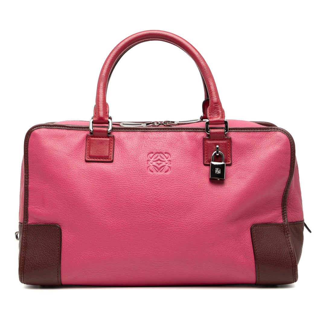 LOEWE Tricolore Amazona 36 Cuir de chèvre