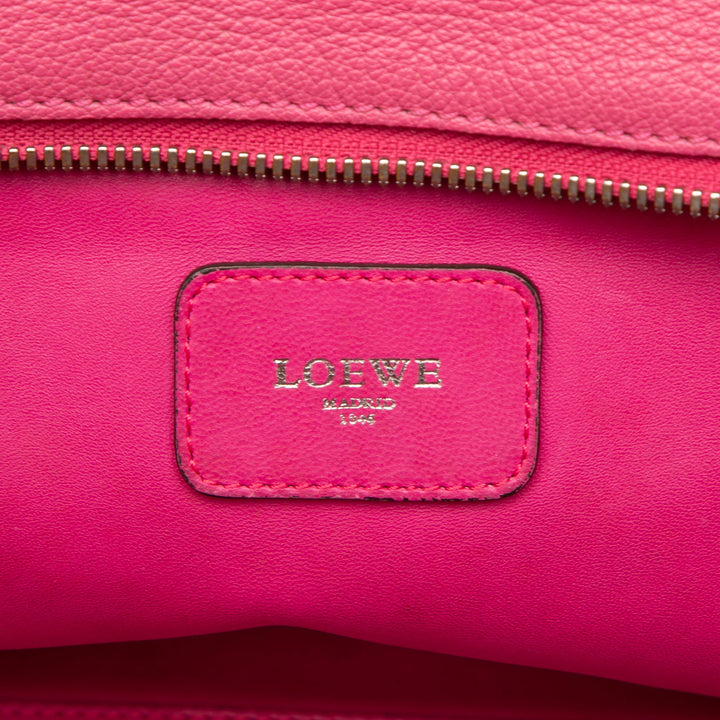 LOEWE Tricolore Amazona 36 Cuir de chèvre