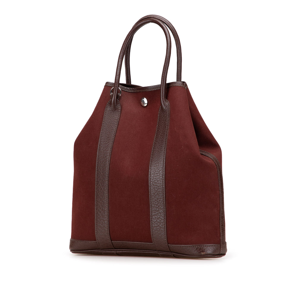 Hermès Toile Officier and Negonda Garden File 28 Rouge – GABY PARIS Authentique