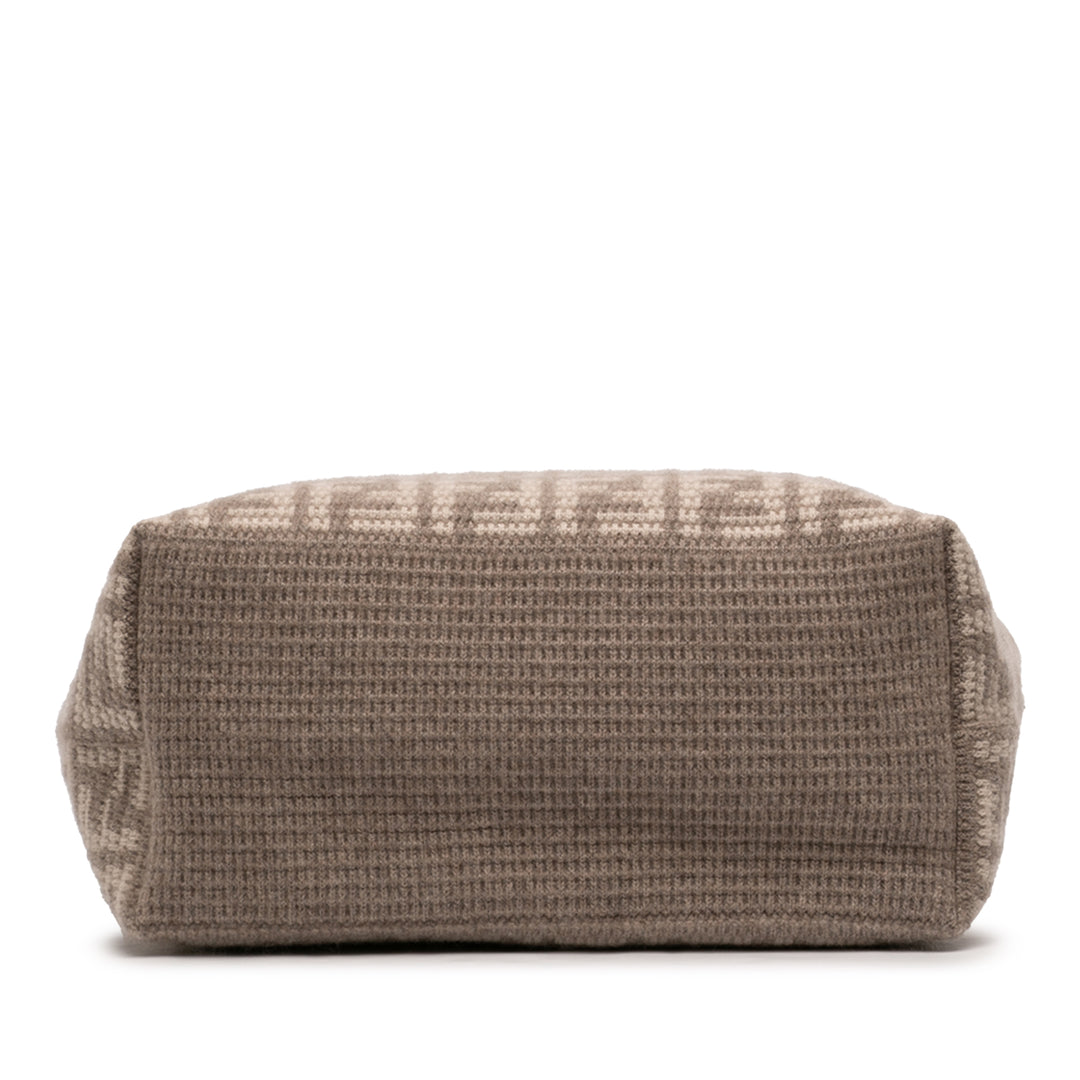 Fendi Zucca Cashmere Shopper Cabas