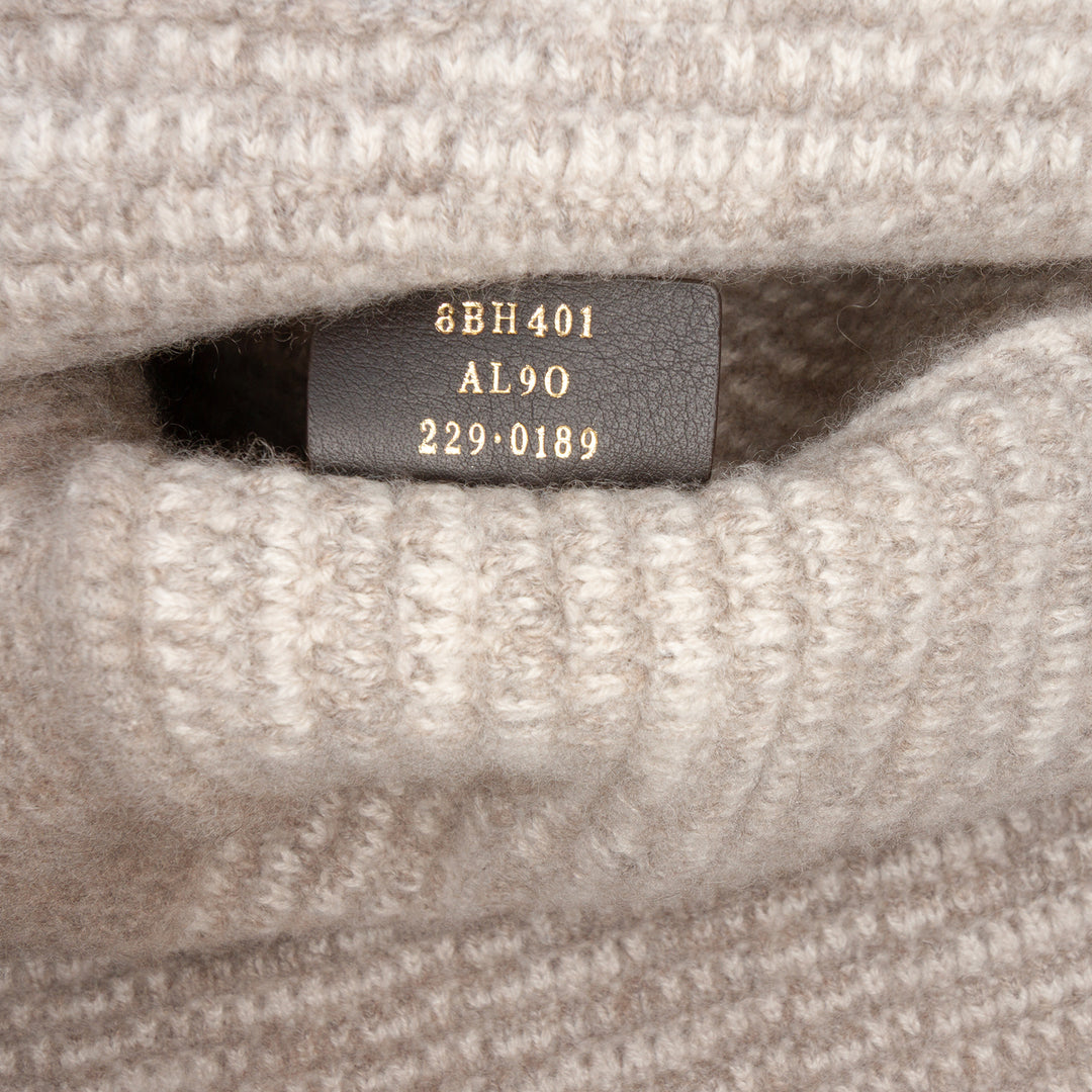 Fendi Zucca Cashmere Shopper Cabas