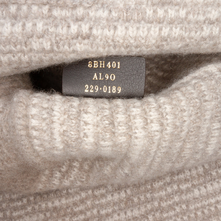 Fendi Zucca Cashmere Shopper Cabas