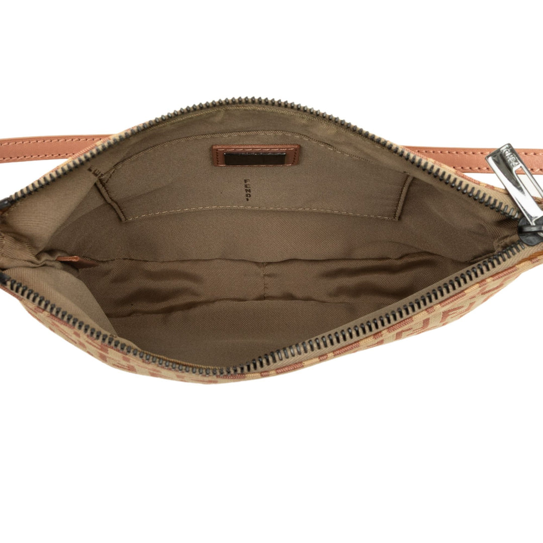Fendi Sac porté épaule Zucchino Hobo Rose – vue 4 – GABY PARIS