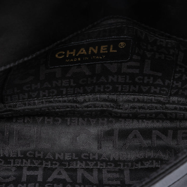 Chanel Mini Square Chocolate Bar Satin Simple rabat