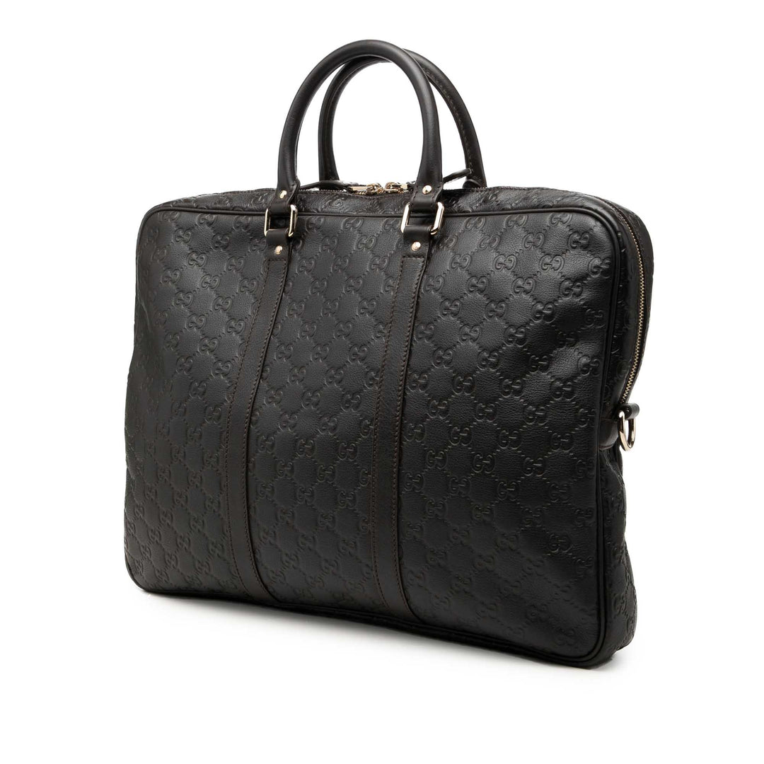 Guccissima Business Sac Marron