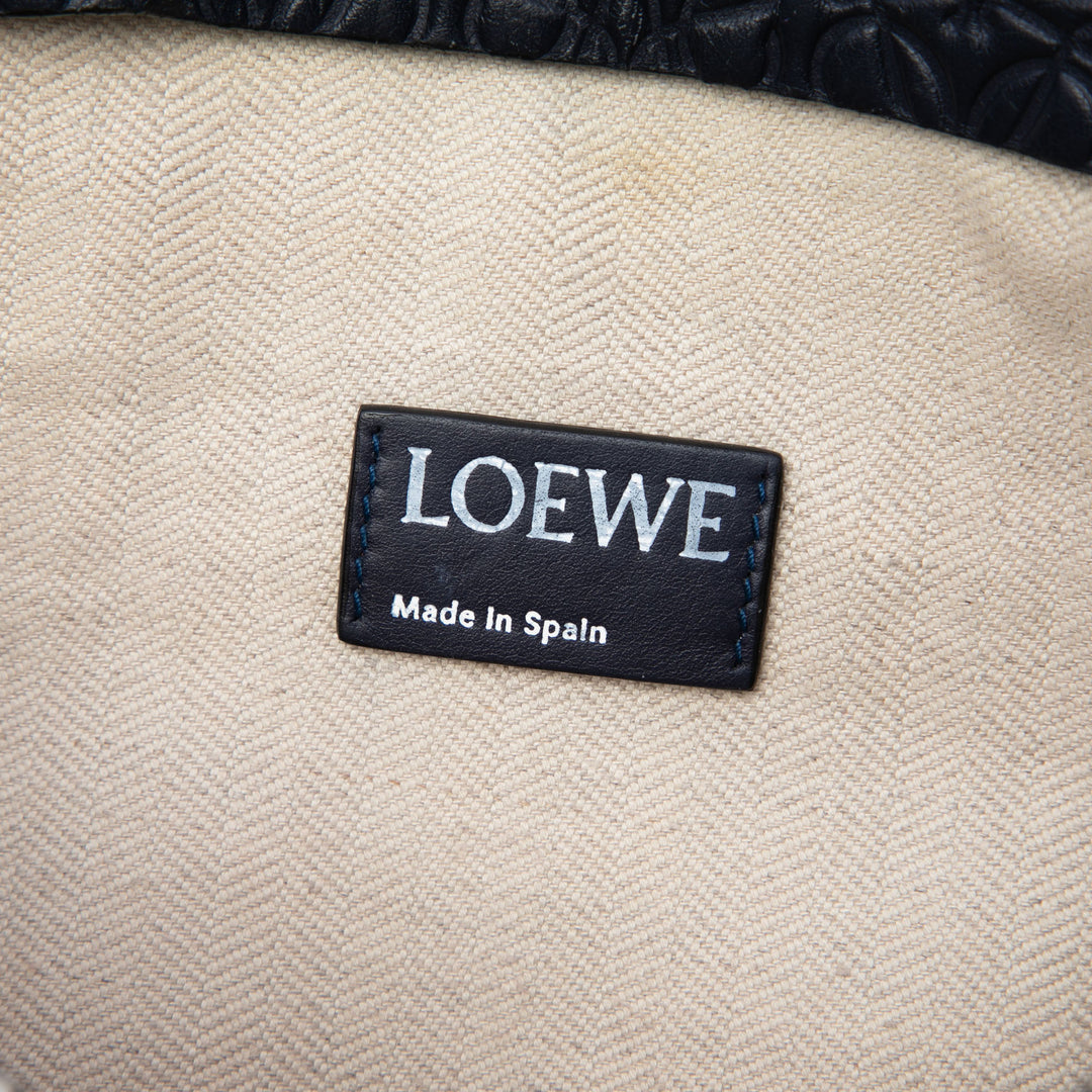 LOEWE embossé Anagram Cuir Repeat T Pochette