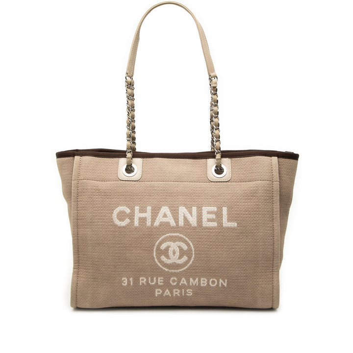 Chanel Small Toile Deauville Cabas