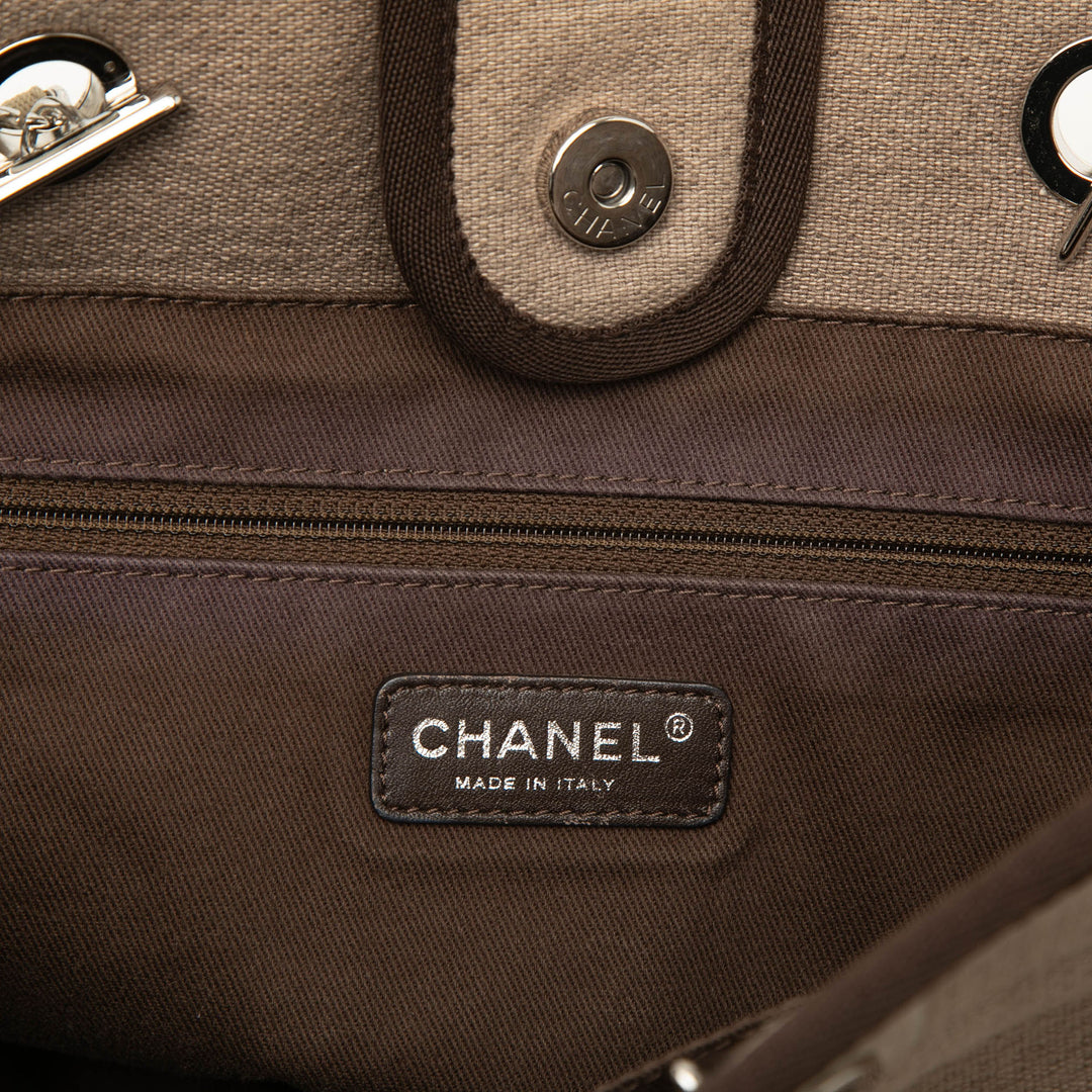 Chanel Small Toile Deauville Cabas