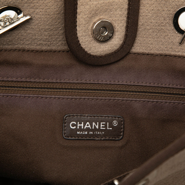 Chanel Small Toile Deauville Cabas