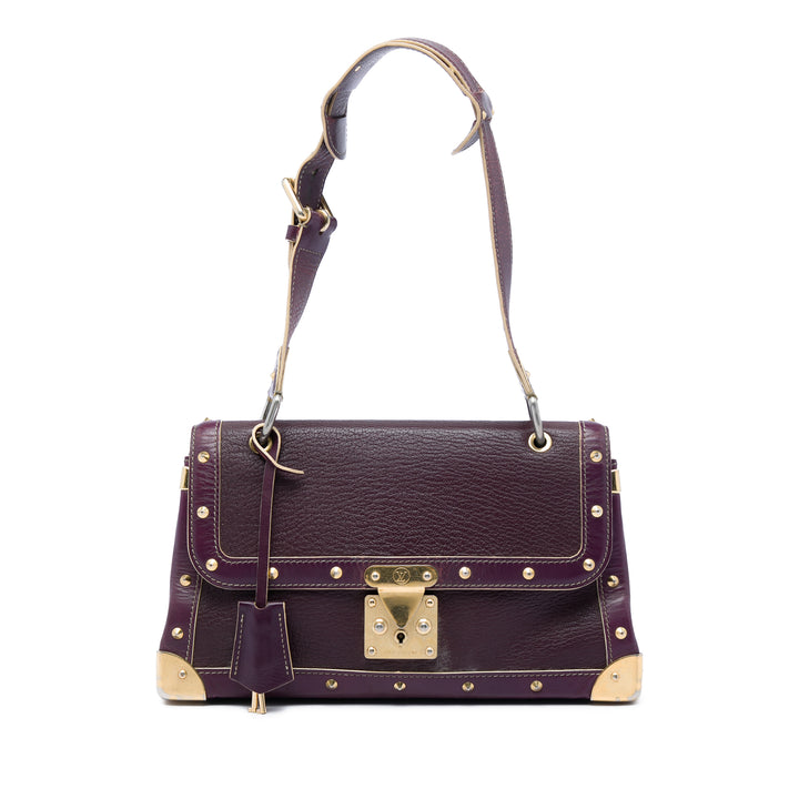 Louis Vuitton Sac porté épaule Suhali Le Talentueux Violet – vue principale – GABY PARIS