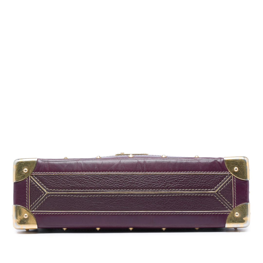 Louis Vuitton Sac porté épaule Suhali Le Talentueux Violet – vue 3 – GABY PARIS
