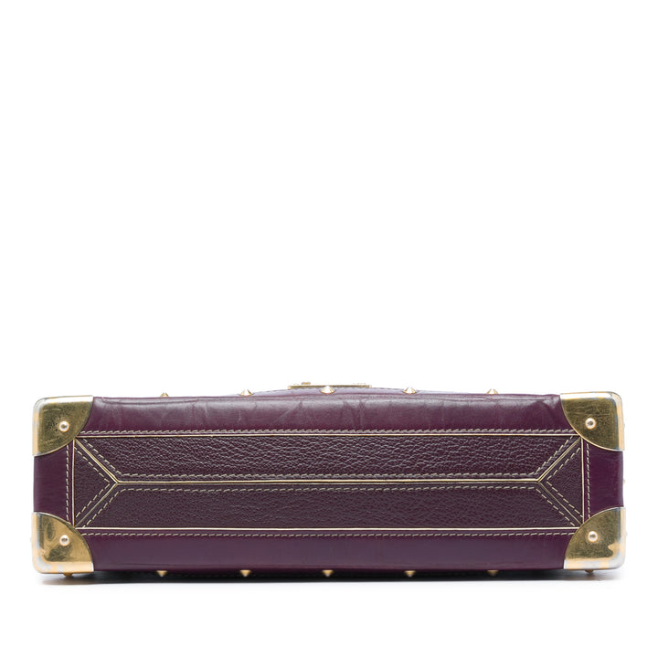 Louis Vuitton Sac porté épaule Suhali Le Talentueux Violet – vue 3 – GABY PARIS