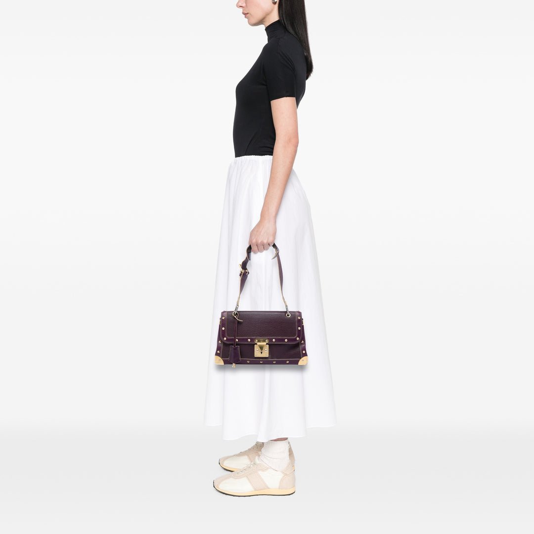Louis Vuitton Sac porté épaule Suhali Le Talentueux Violet – vue 5 – GABY PARIS