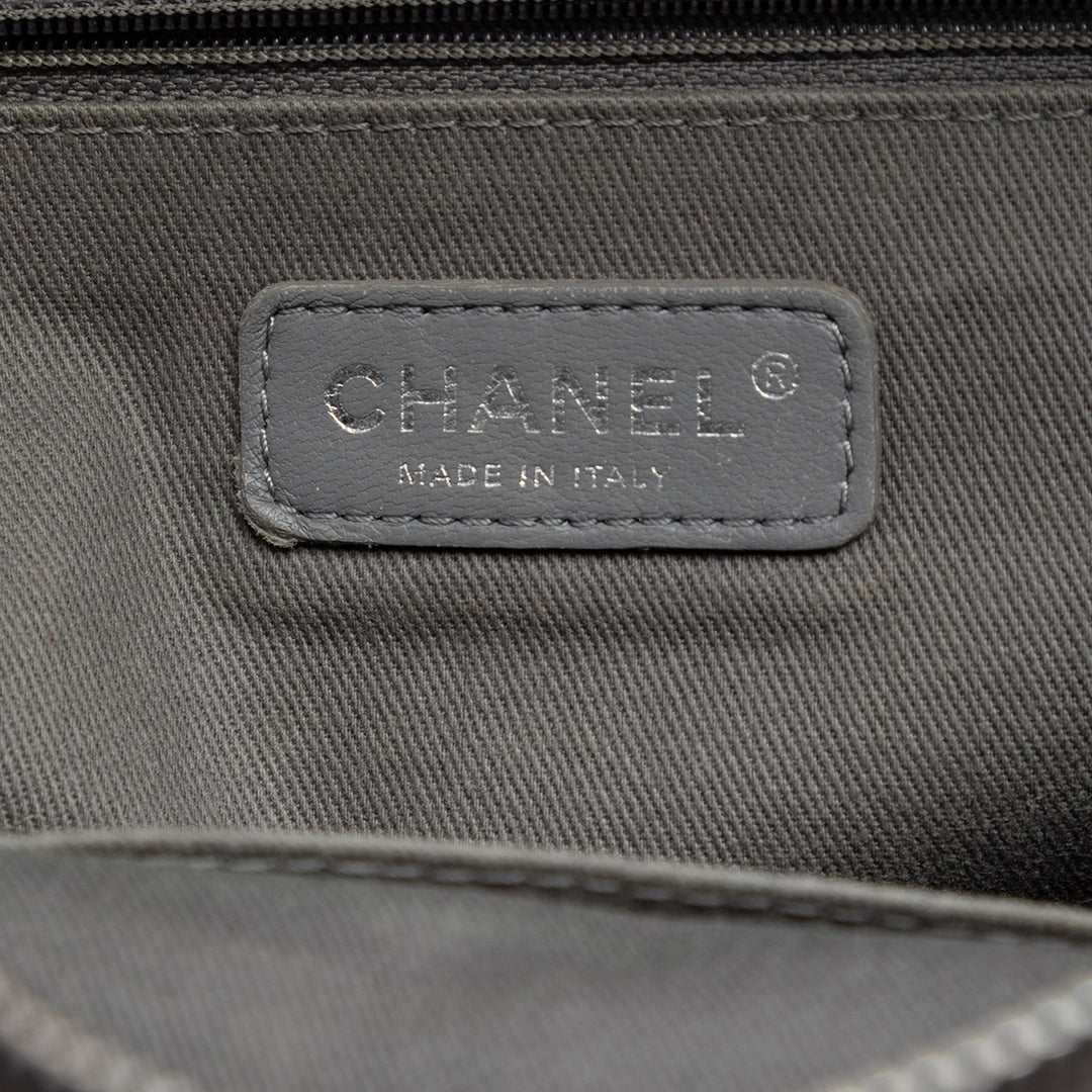 Chanel Large Toile Deauville Bowling Sac