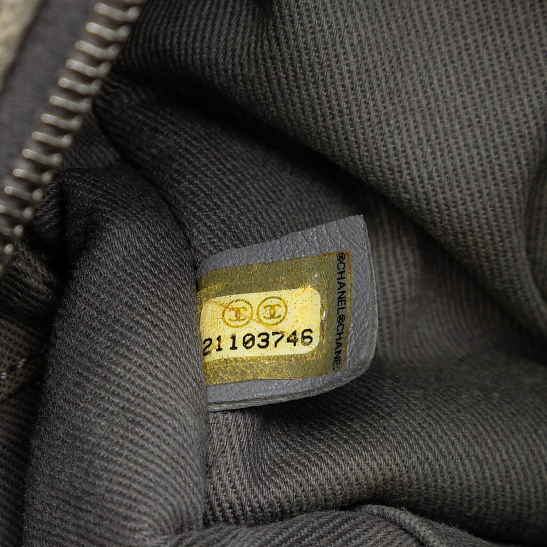Chanel Large Toile Deauville Bowling Sac